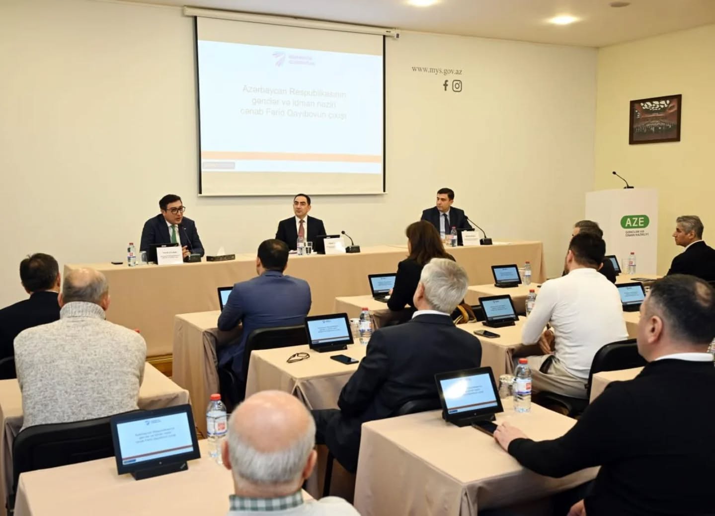 Taleh Ziyadov yenidən Azərbaycan Badminton Federasiyasının prezidneti seçilib